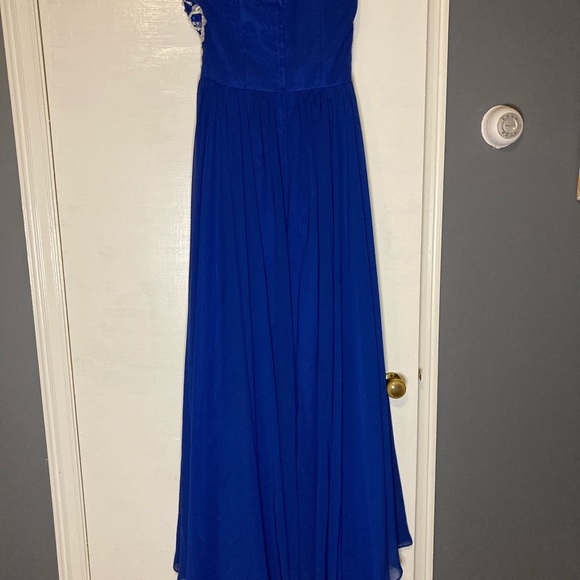 Blue Prom Dress - Picture 3 of 6